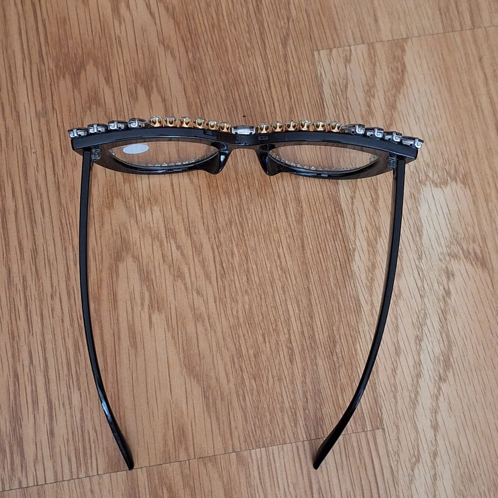 Rhinestone Reading Glasses New +1.00